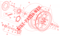 Rear wheel para Aprilia NA Mana GT 2015