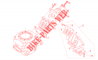 Carburettor flange para Aprilia RS 125 2002