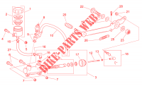 Rear master cylinder para Aprilia RS 50 2000