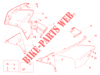 Side fairing para Aprilia RSV4 1000 Racing Factory L.E 2016