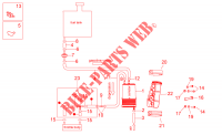Fuel vapour recover system para Aprilia RSV4 1000 RR 2015