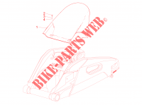 Rear mudguard para Aprilia RSV4 1000 RR 2015