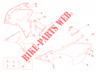 Side fairing para Aprilia RSV4 1000 RR 2015