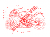 Decal para Aprilia RSV4 1000 RR Racer Pack 2015