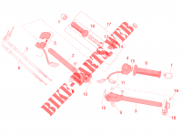 Handlebar   Controls para Aprilia RSV4 1000 RR Racer Pack 2015