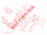 Rear cylinder timing system para Aprilia Shiver 2015