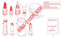 Sealing and lubricating agents para Aprilia SL Falco 2002
