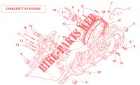 Crank case (Carburettor) para Aprilia SR H2O (Ditech+Carb.) 2002