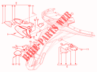 Farol traseiro   Indicadores de direcção para Aprilia SR Motard 4T E3 2014