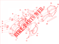 Cobertura do cárter   Arrefecimento do cárter para Aprilia SRV 4T 8V E3 2013