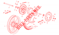 Rear wheel para Aprilia RX 2015